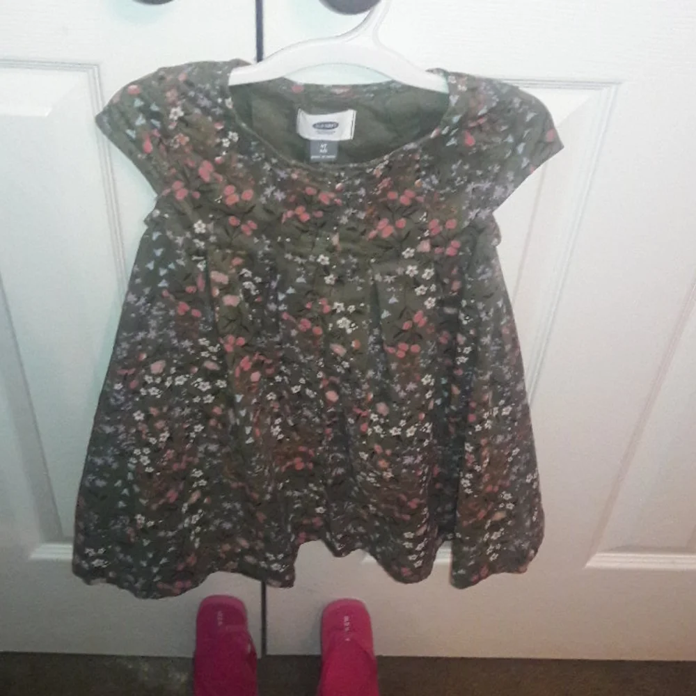 Old Navy big toddler dress. Shoes are not included